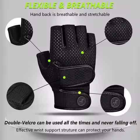 Workout Gloves – Grip Training Gloves for Gym
