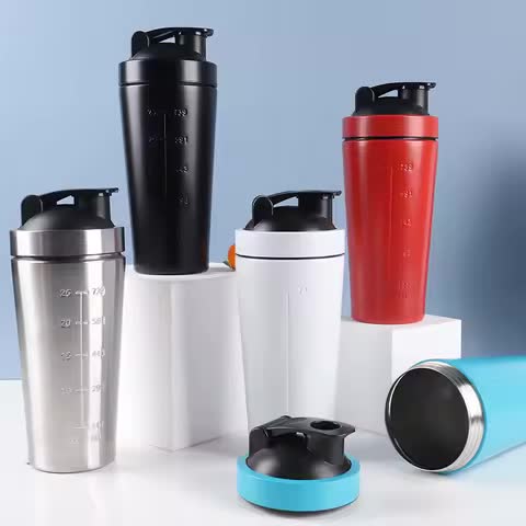 Insulated Gym Shaker Bottle – Leak-Proof Stainless Steel
