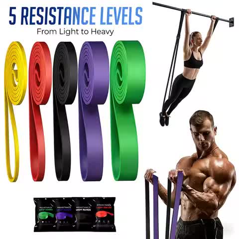 Pull-Up Assist Bands – Heavy Resistance Pull Up Bands