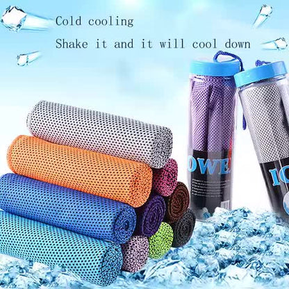 Cooling Gym Towels 2-Pack – Instant Chill Workout Towels
