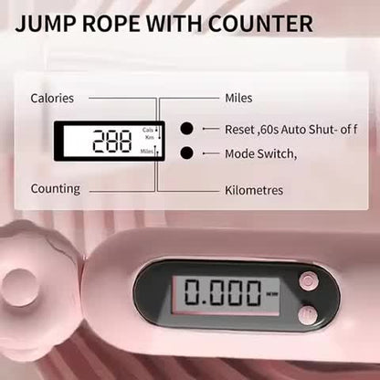 Smart Jump Rope with Counter – Adjustable Fitness Rope
