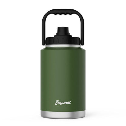 Half-Gallon Gym Jug – Large Motivational Water Bottle